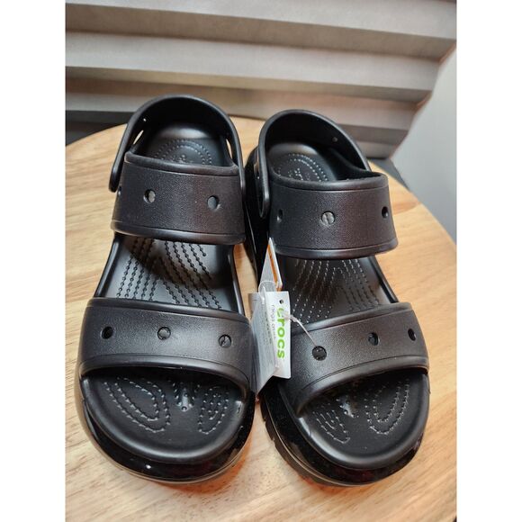 Crocs Mega Crush Sandal | Women's size 9 | Black - Picture 8 of 11